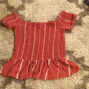 Aeropostale off the shoulder top